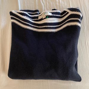 Loft navy blue sweater (large)